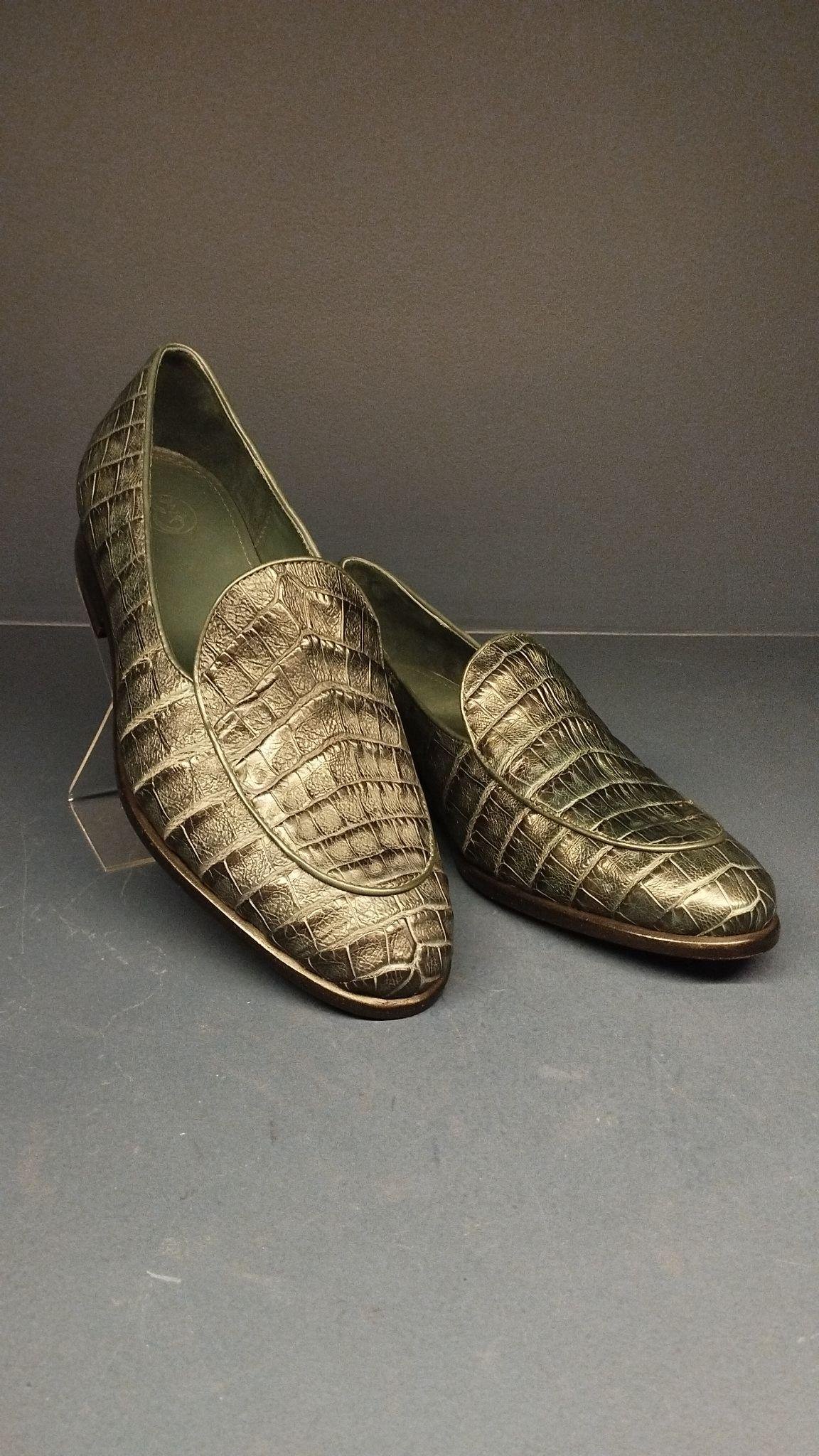 Close extremo em textura de couro de jacaré